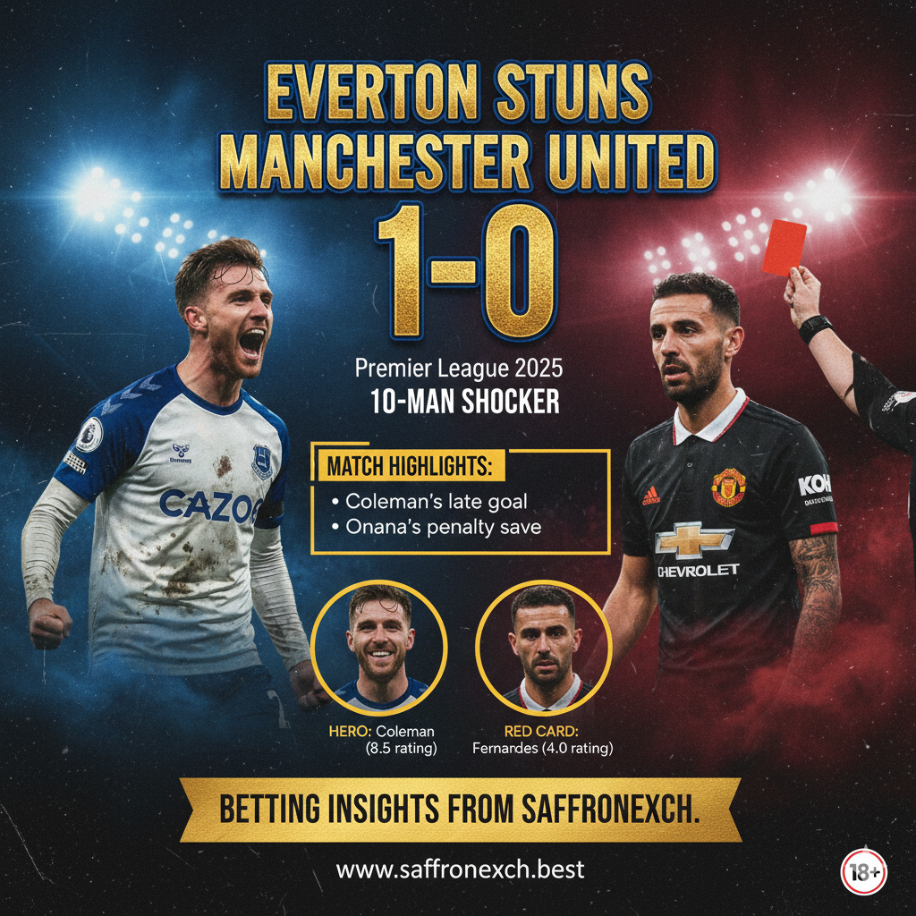 Everton Stuns Manchester United blogs section