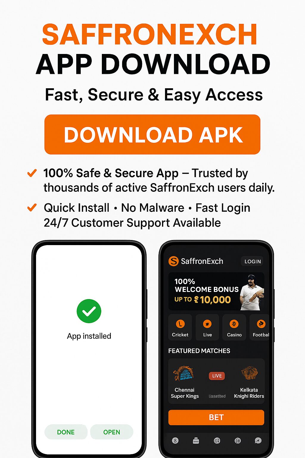 SaffronExCh App Download