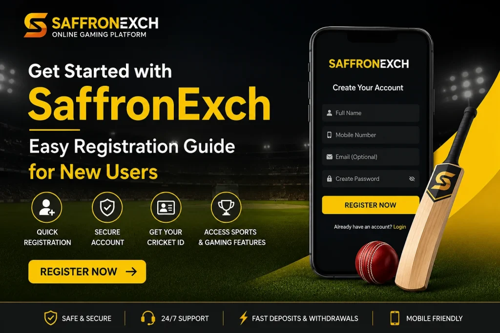 SaffronExch Registration