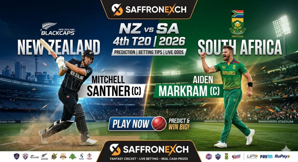 nz vs sa betting tips NZ vs SA 4th T20 2026: Prediction, Betting Tips & Live Odds