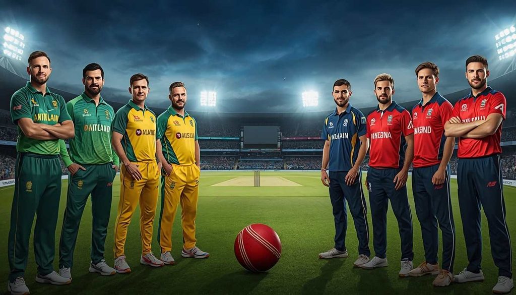 South Africa Champions vs England Champions 2026 team comparison and key players